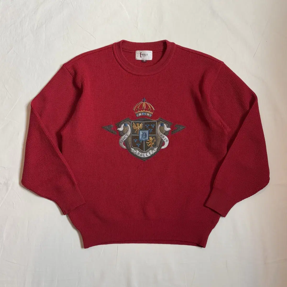 90s Crown Wool Knit Sweater (46/102-105)