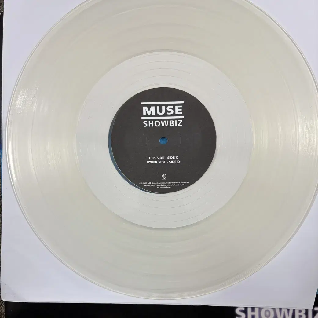 Muse 2LP 2009년 Clear 한정판