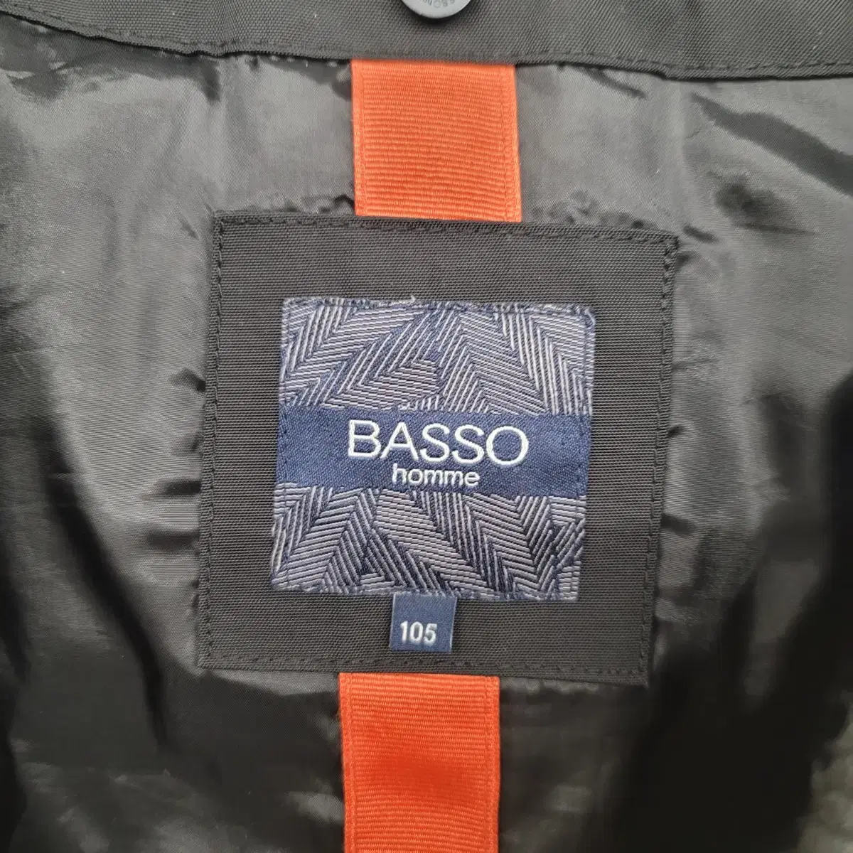 [105/XL] BASSO 바쏘 덕다운 항공 점퍼 패딩