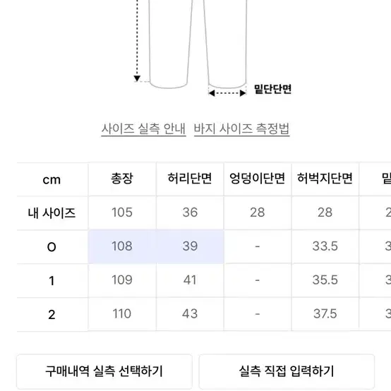 straight denim pants (mid blue) 2사이즈