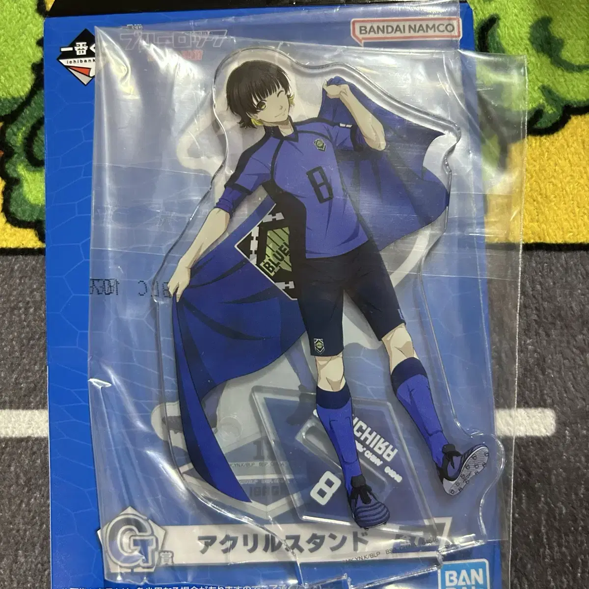 BLUELOCK Ichiban Kuji First Lottery acrylic BACHIRA Meguru wts G-Prize Chain of Passion