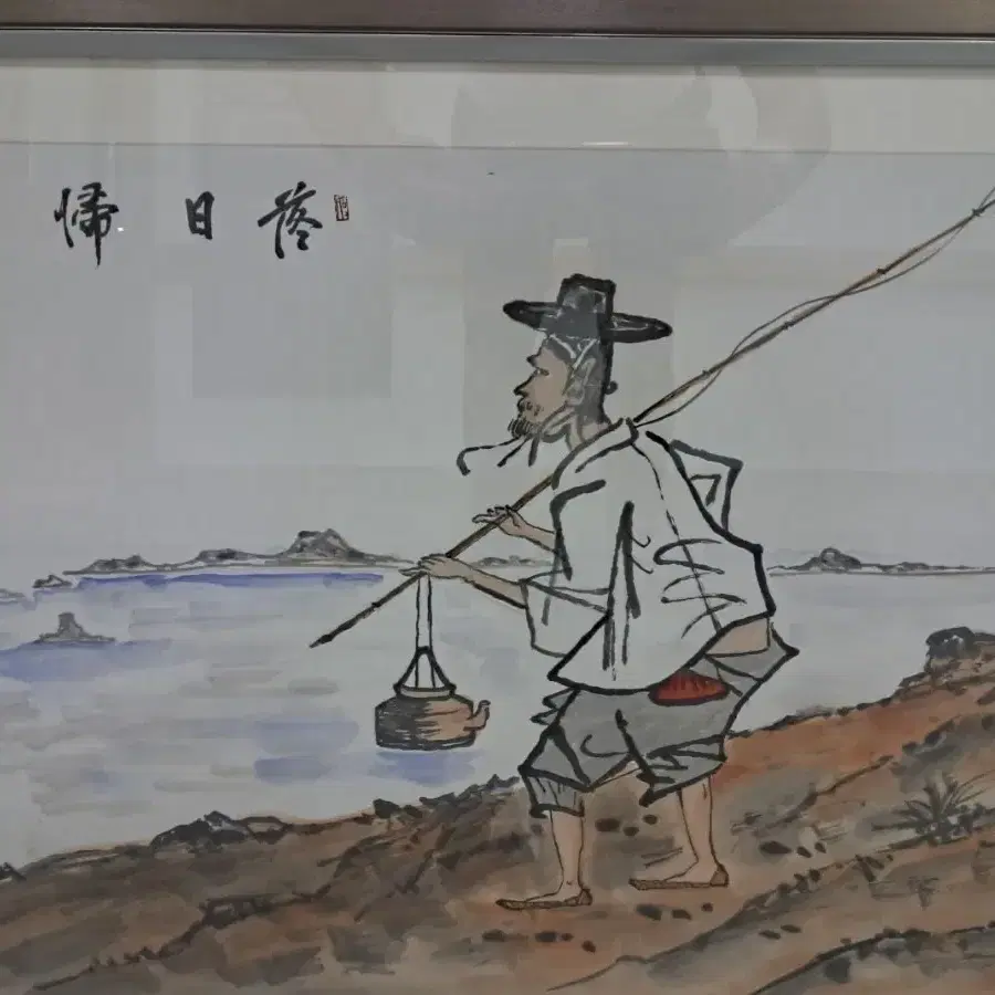 우창 화백  그림  작품