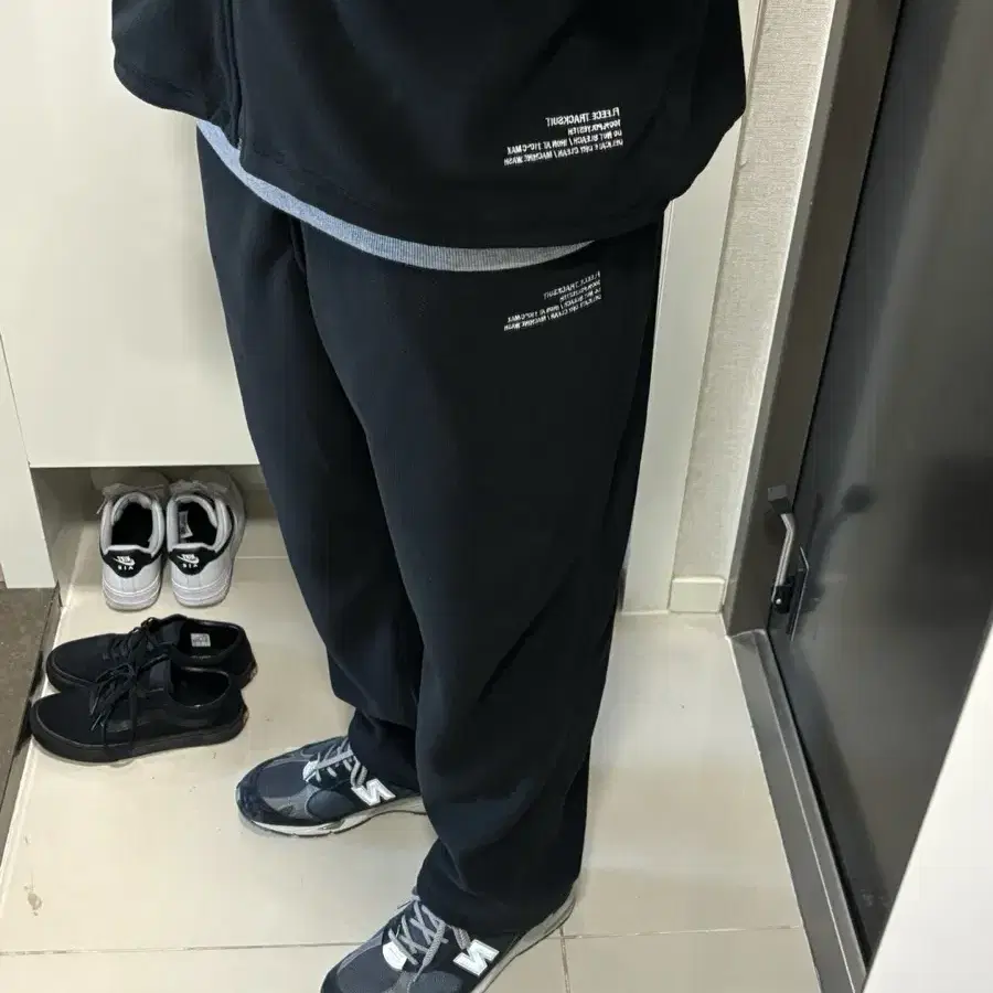 프레쉬서비스 FLEECE TRACKSUIT 셋업 블랙 M