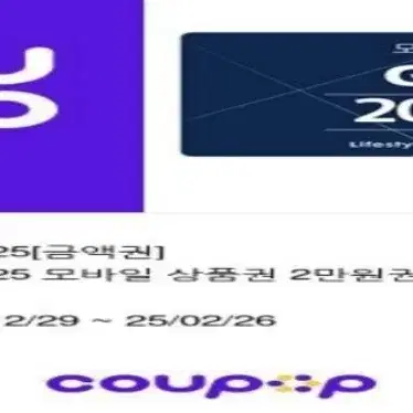 GS25시 편의점 2만원권