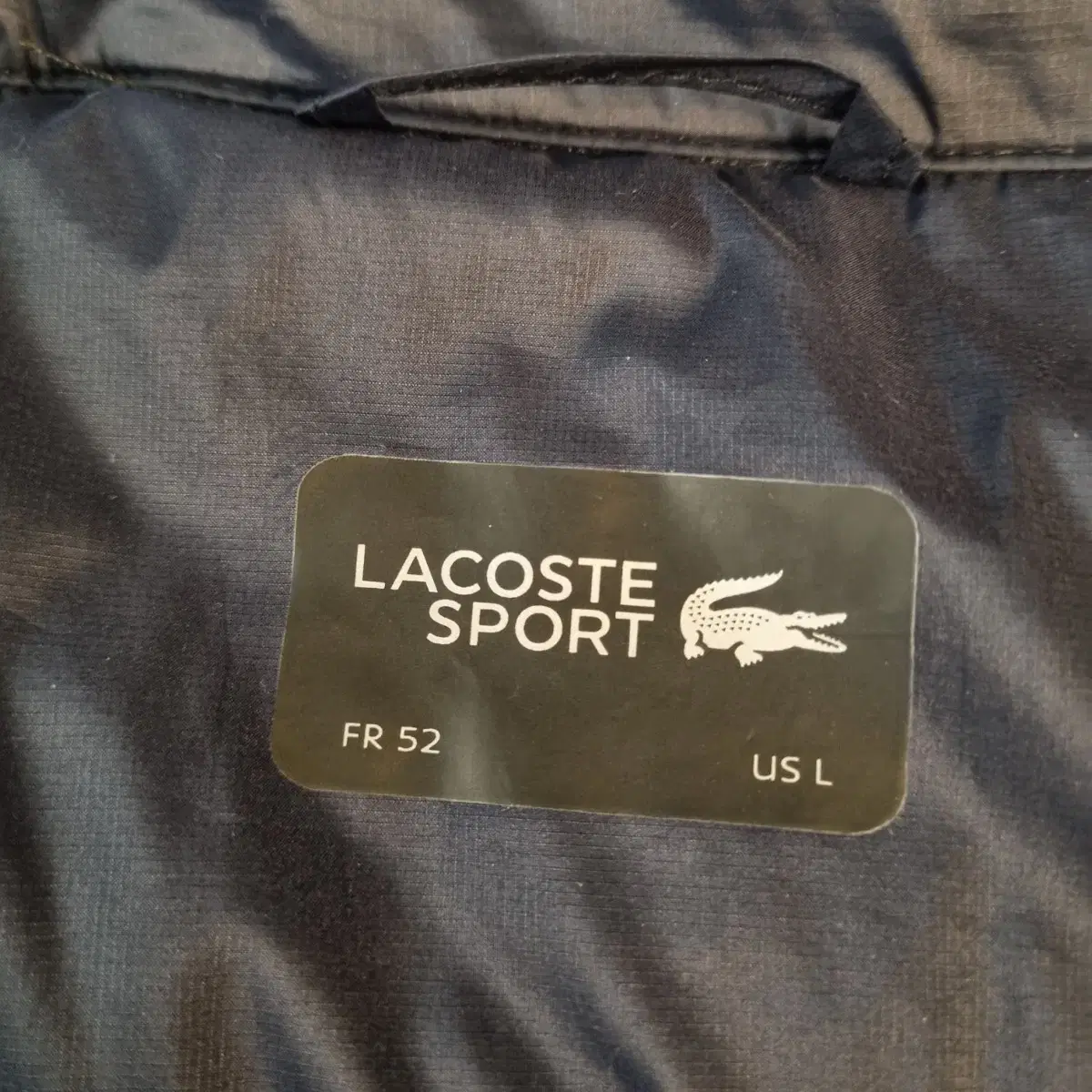 LACOSTE 라코스테 남성 초경량 스포츠 패딩 조끼