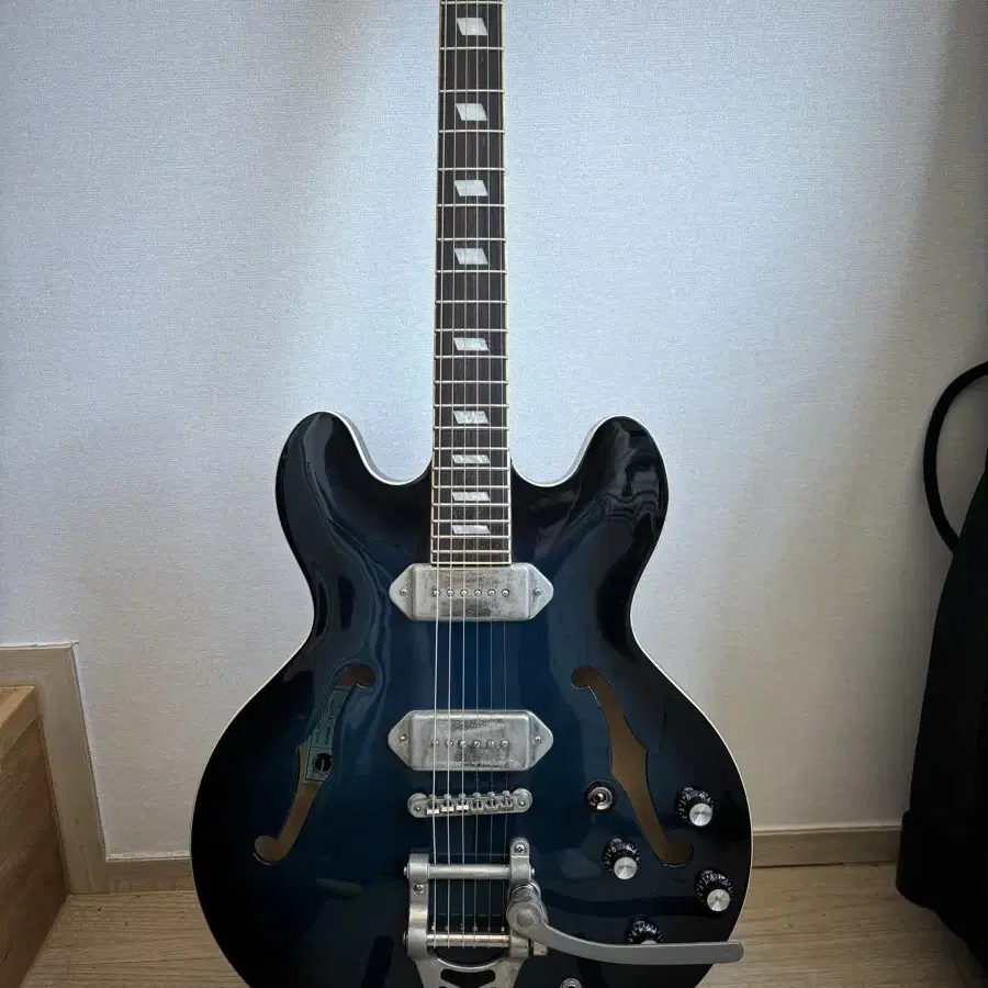 에피폰 gary clark jr. signature blue&black