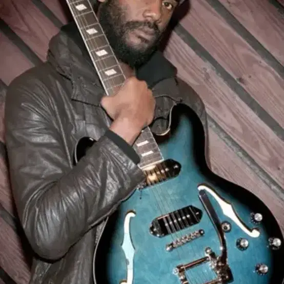 에피폰 gary clark jr. signature blue&black