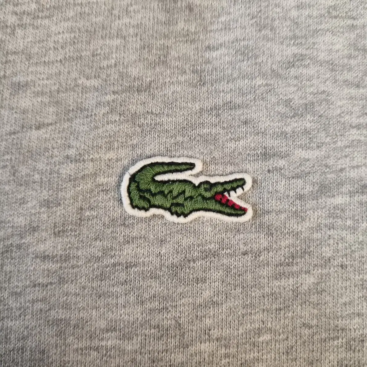 LACOSTE 라코스테 남여공용 기모 라운드 맨투맨