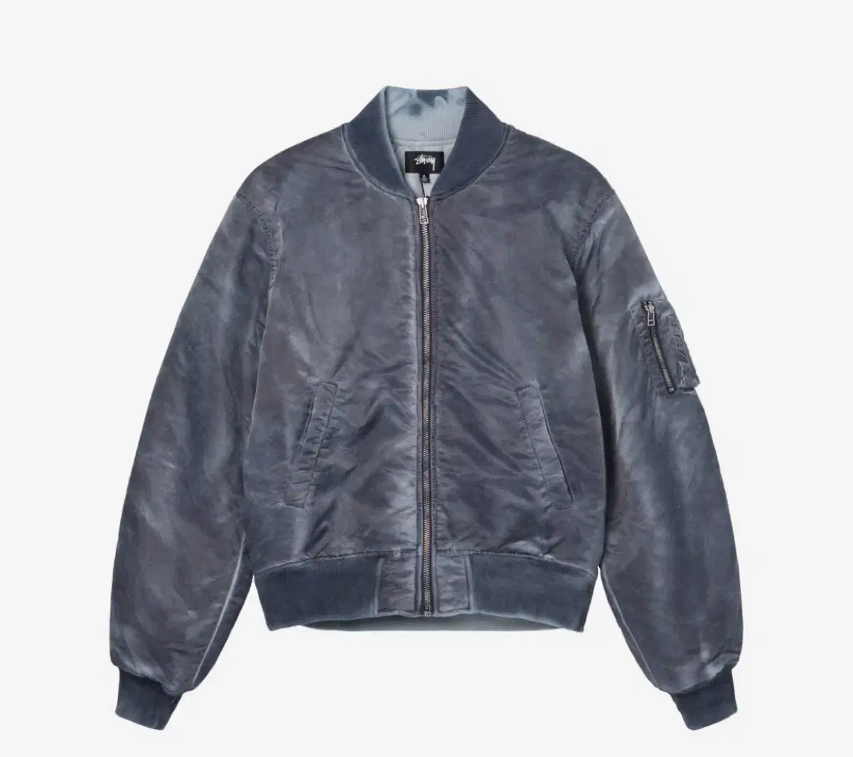 stussy dyed nylon bomber