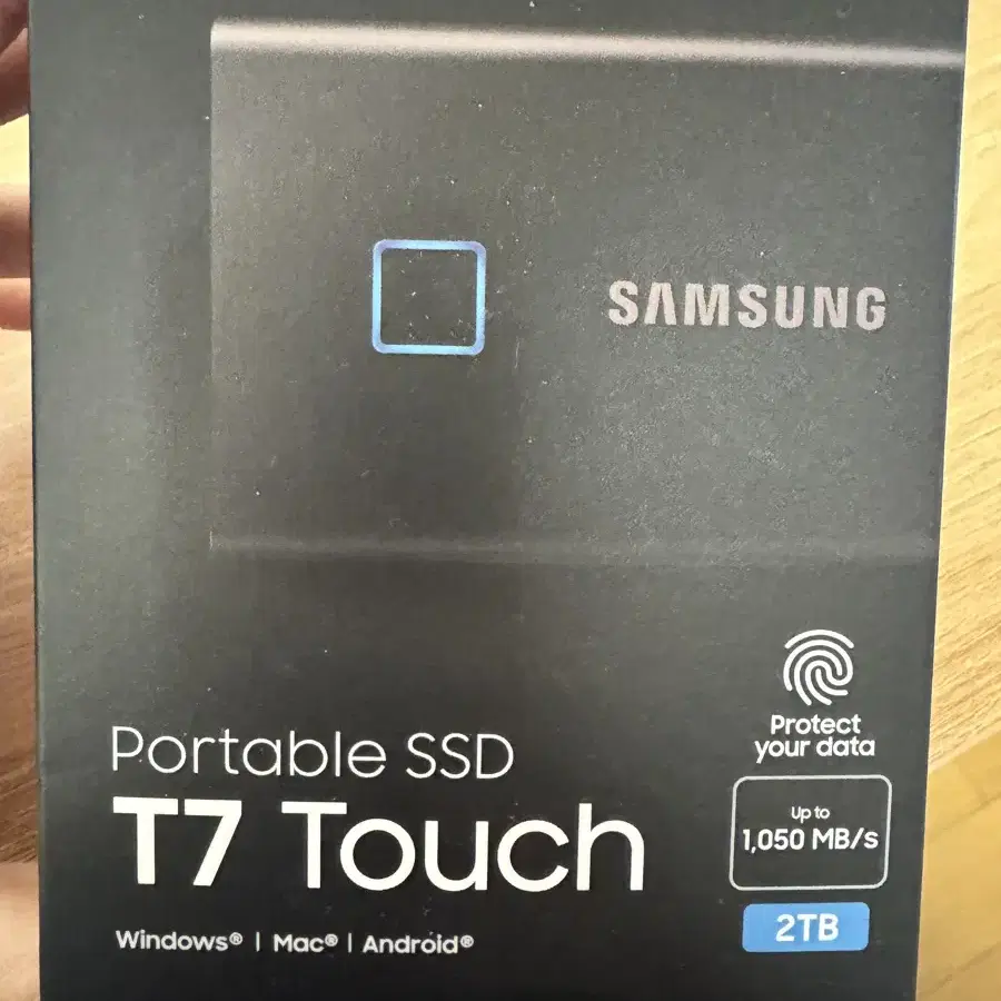 포터블 ssd t7 touch (미개봉)