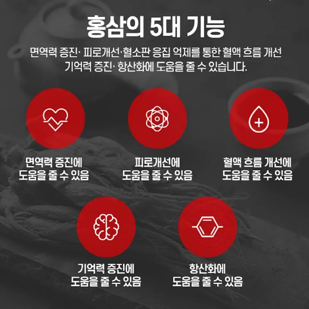 고려6년근 홍삼정365 2병(1세트) 설 추석 효도 선물세트 (쇼핑백)