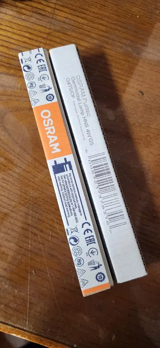 오스람 OSRAM 살균램프 G4T5/OF 2개