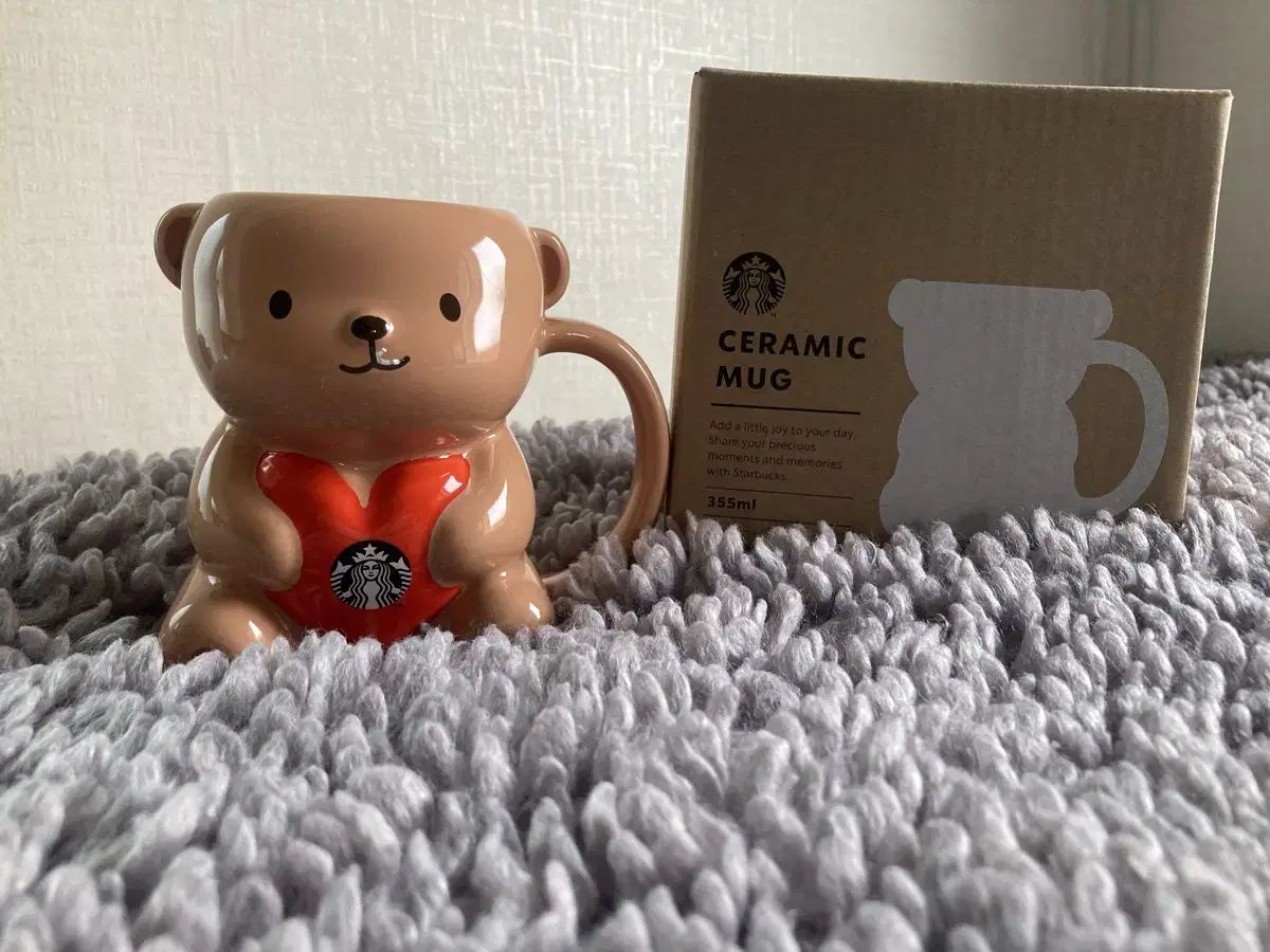 Starbucks ceramic 스타벅스 비마인 베어 머그