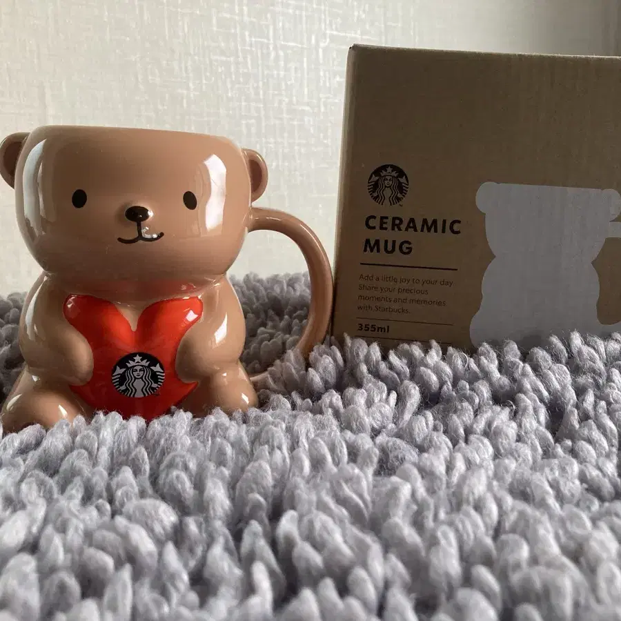 Starbucks ceramic 스타벅스 비마인 베어 머그