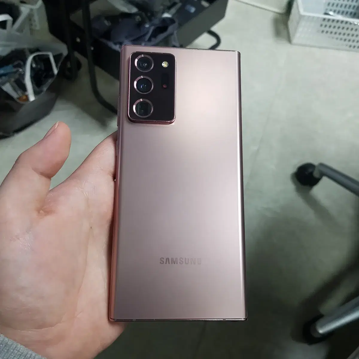 갤럭시노트20울트라 N986 KT 브론즈 256GB 45만 26850 수