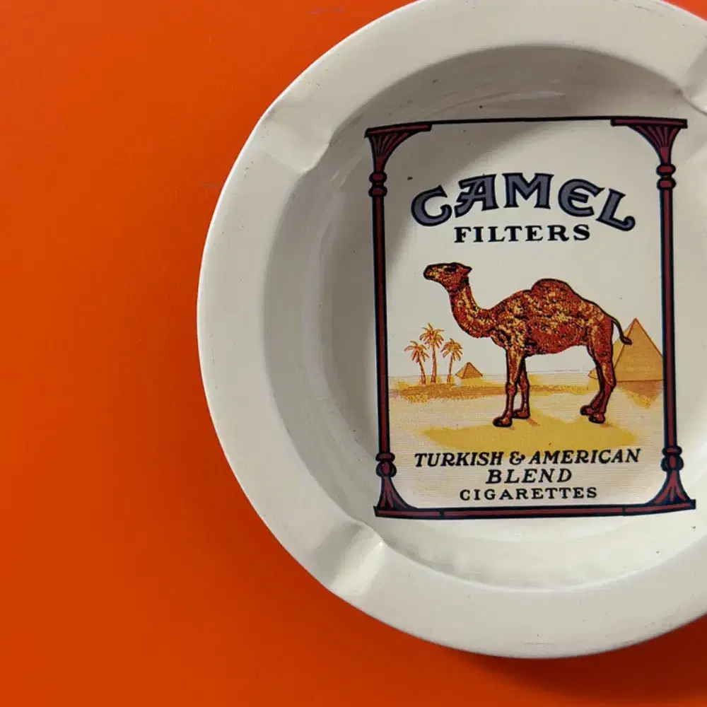 빈티지 카멜 애쉬트레이 camel ashtray 미국빈티지 재떨이