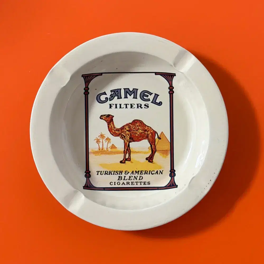 빈티지 카멜 애쉬트레이 camel ashtray 미국빈티지 재떨이