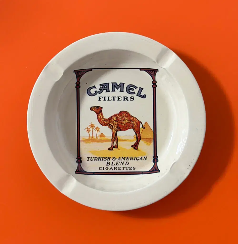 빈티지 카멜 애쉬트레이 camel ashtray 미국빈티지 재떨이