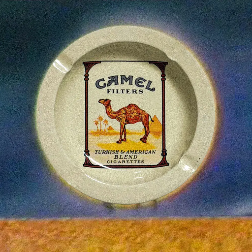 빈티지 카멜 애쉬트레이 camel ashtray 미국빈티지 재떨이