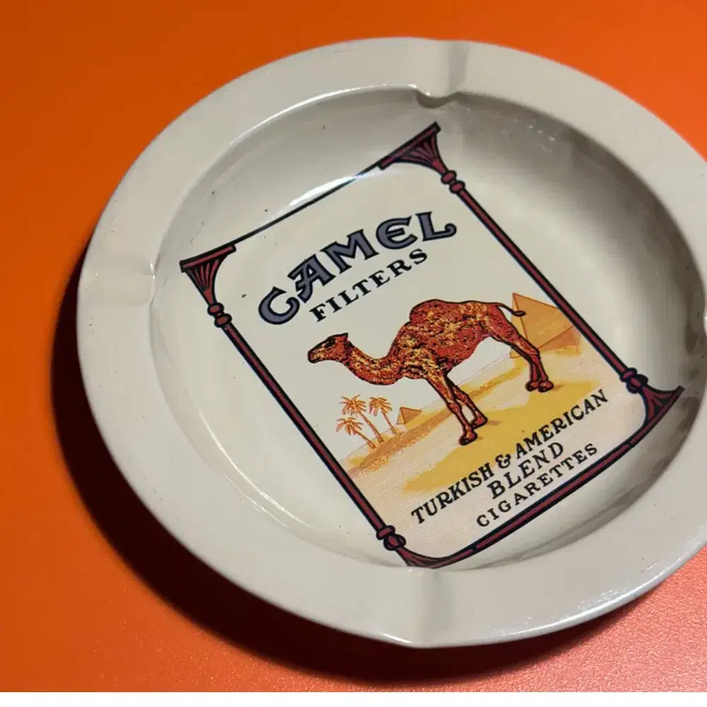 빈티지 카멜 애쉬트레이 camel ashtray 미국빈티지 재떨이