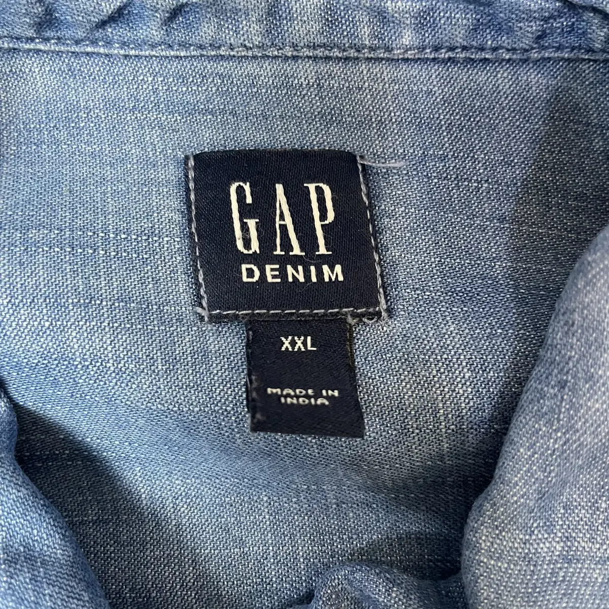 GAP 갭 투포켓 웨스턴 데님 긴팔 셔츠