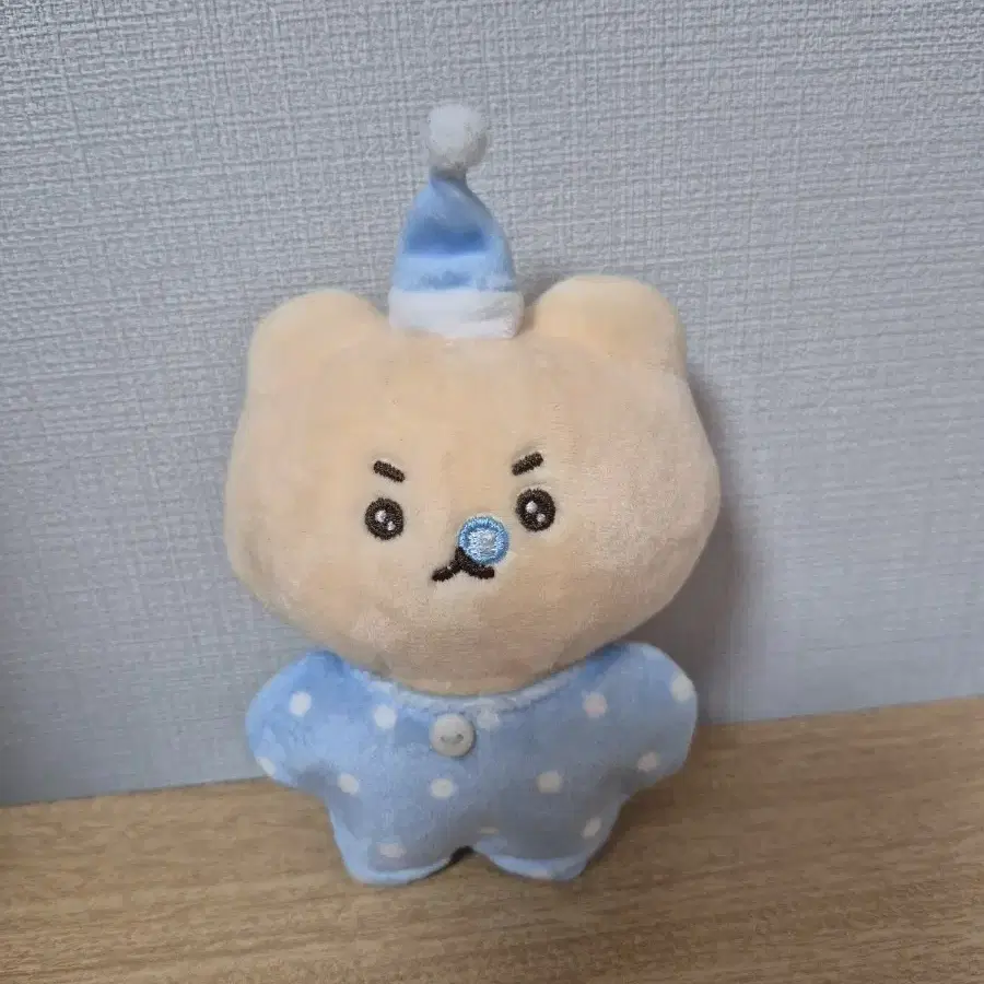 망그러진곰 인형 키링 울먹