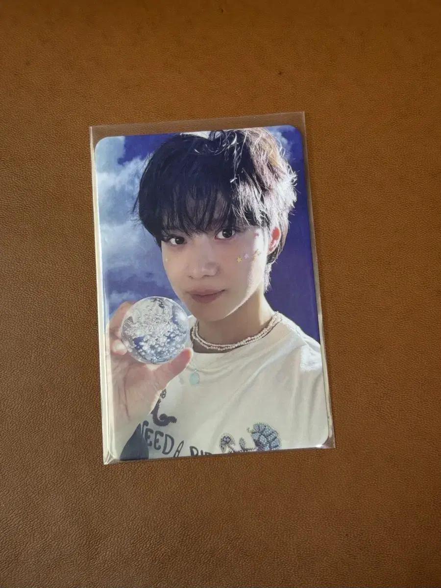 Taemin fanmeeting booth Photocard