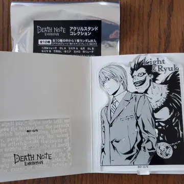 데스노트 원화전 아크릴 스탠드 컬렉션 야가미 라이토 류크 아크릴 스탠드