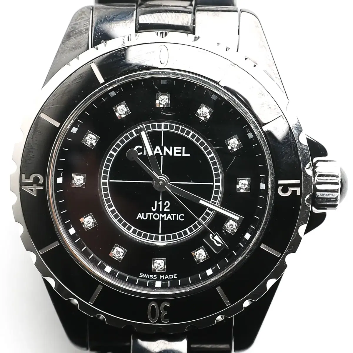 CHANEL J12 Black 38mm Automatic Unisex Watch