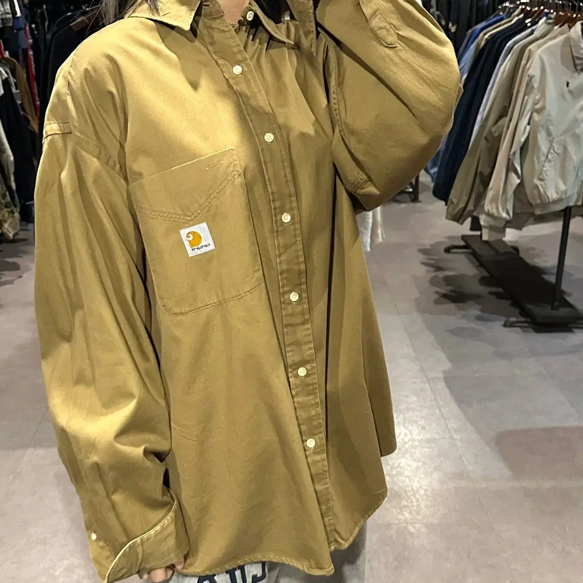 (380) Carhartt VTG 칼하트 빈티지 셔츠