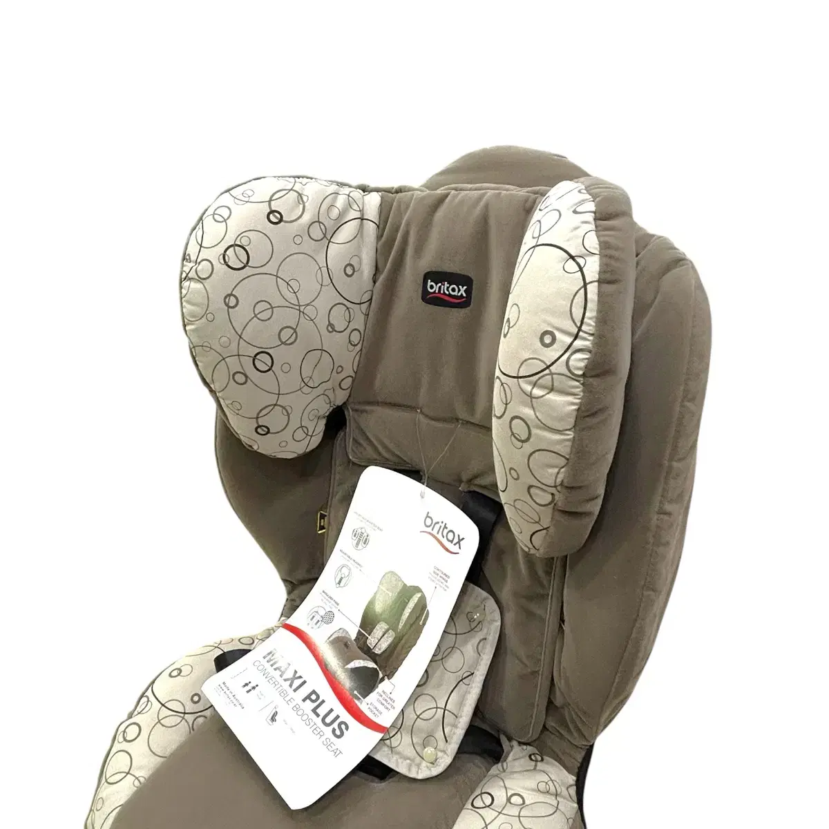 브라이텍스 맥시플러스2 ISOFIX 토들러 카시트 브라운