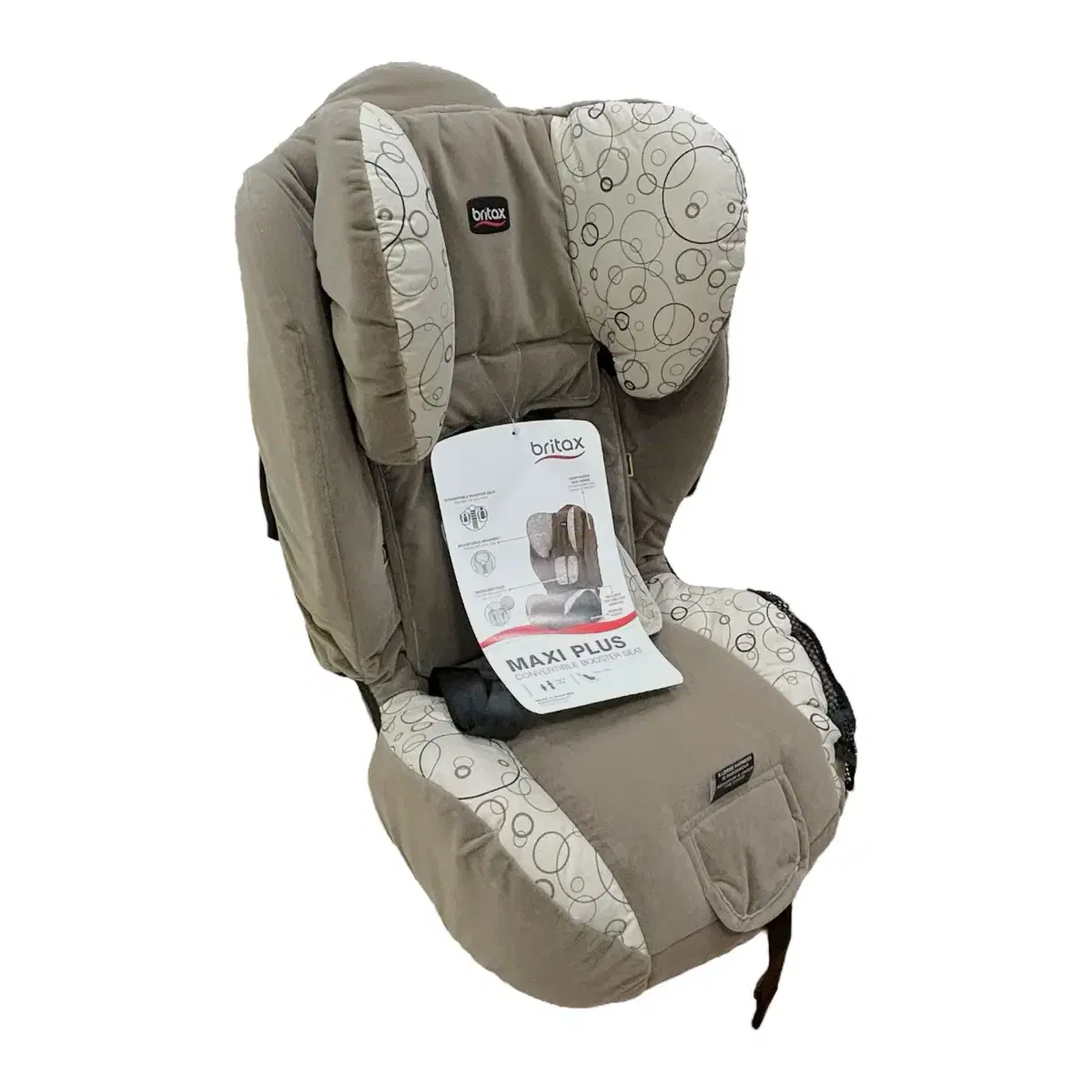 브라이텍스 맥시플러스2 ISOFIX 토들러 카시트 브라운