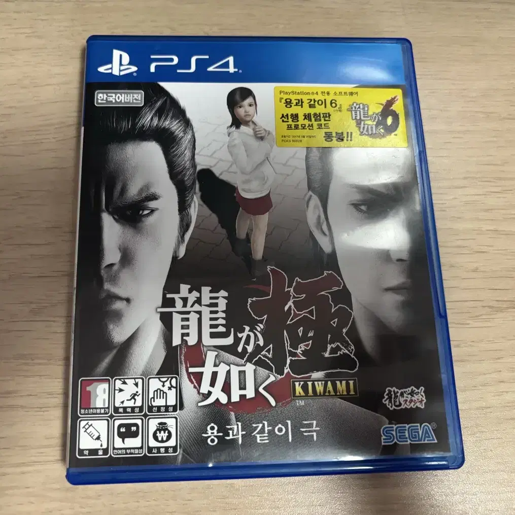 ps4 용과같이 극