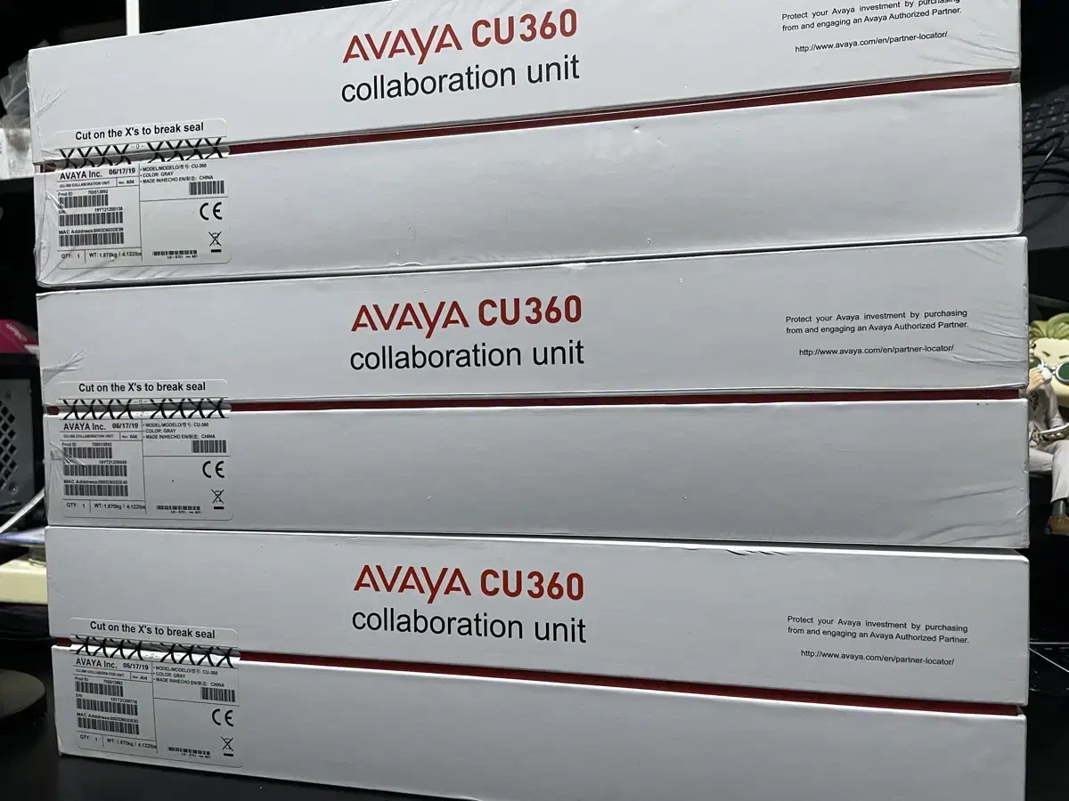 [미개봉 택포] AVAYA CU360 어바이어 영상회의 화상카메라 캠