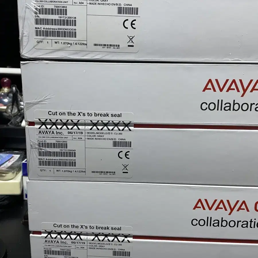 [미개봉 택포] AVAYA CU360 어바이어 영상회의 화상카메라 캠