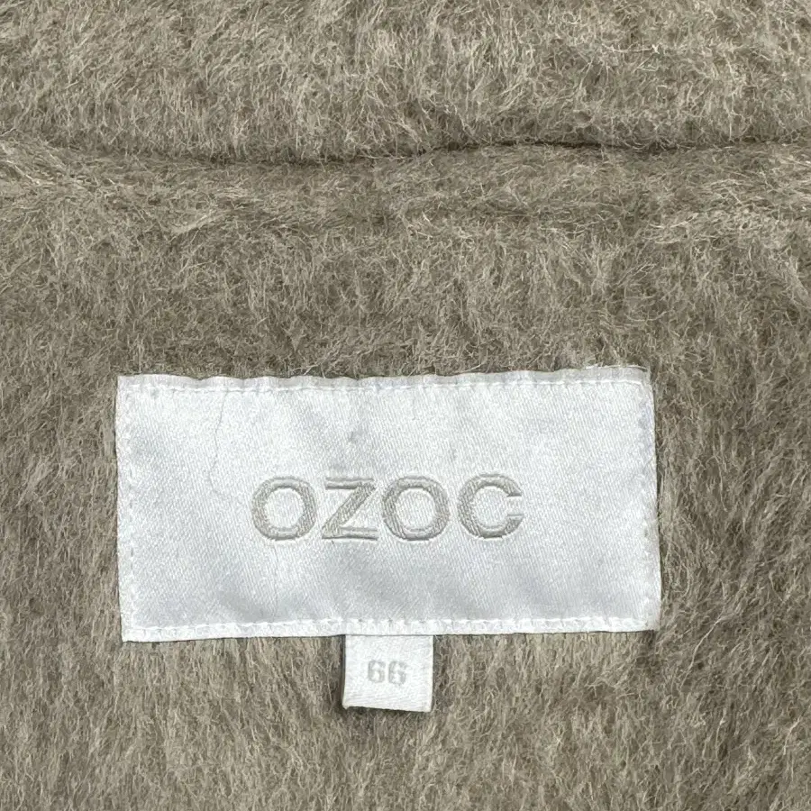 OZOC 알파카 후드코트