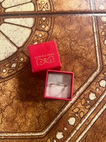 AURORA GRAN 캐니언링 화이트다이아 K10 11호