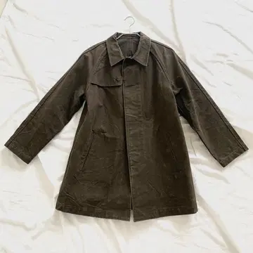 NEST ROBE CONFECT 파라핀 캔버스 스텐카라 하프 코트