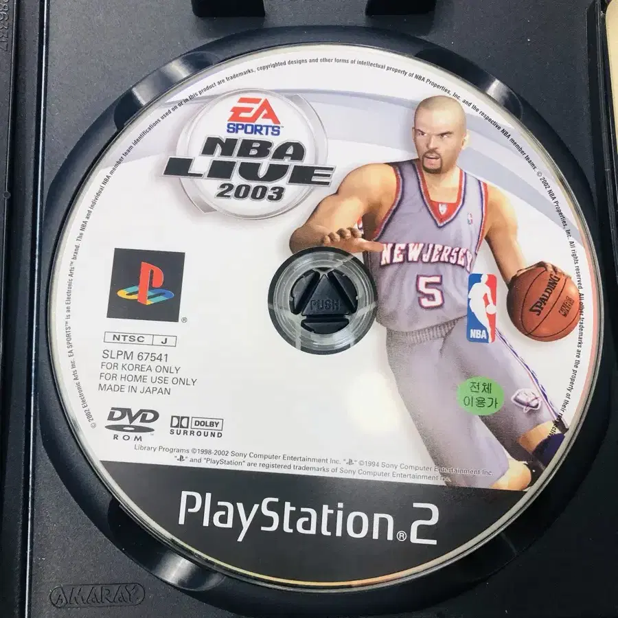 PS2 / NBA LIVE 2003