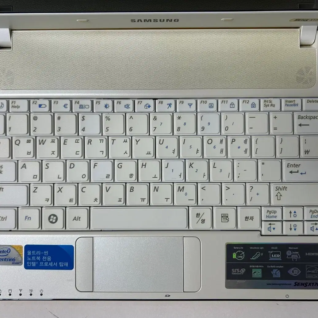 삼성노트북 소장용 NT X170 중고노트북 4GB HDD 320GB