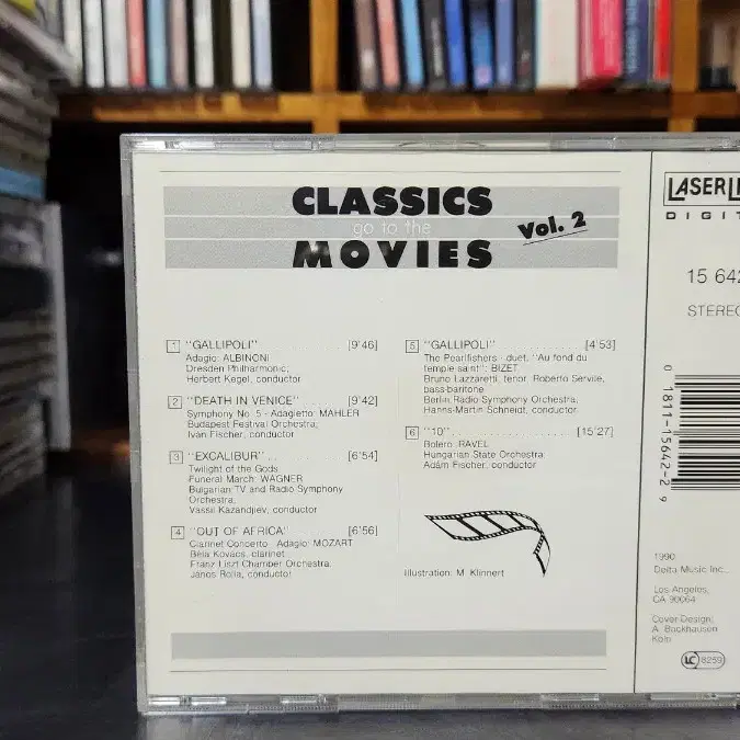 CLASSICS GO TO THE MOVIES 5CD (수입)