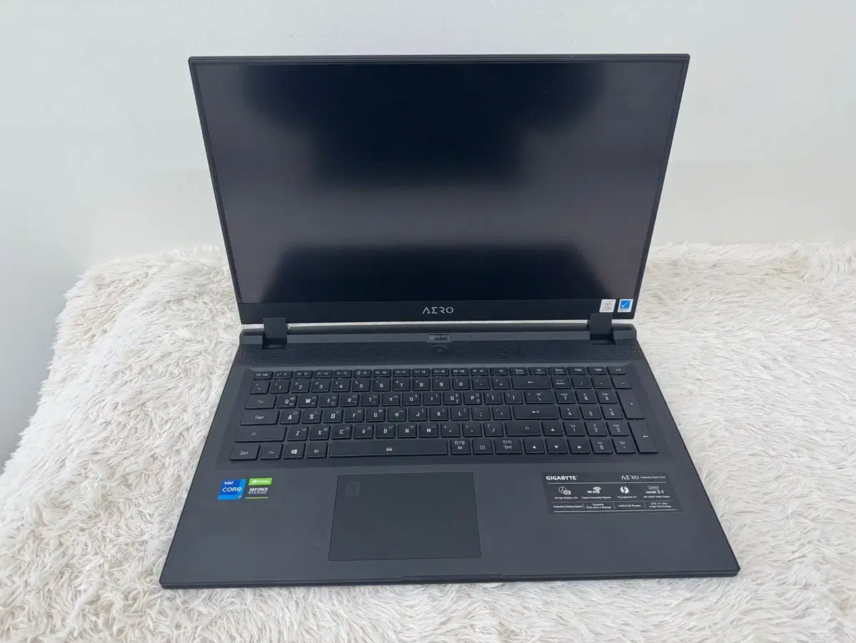 I7-11800H RTX3070 부품용 기가바이트 에어로 AERO 17