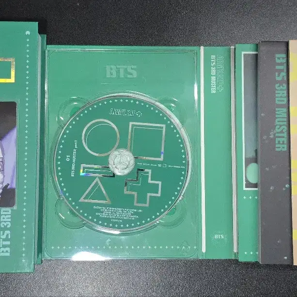 방탄 머스터3기 dvd 풀셋 슈가포카  BTS 3rd muster dvd