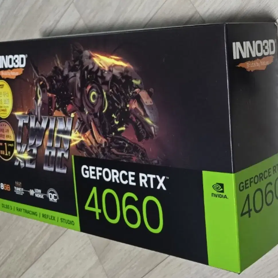 INNO3D 지포스 RTX 4060 OC D6 8GB TWIN X2