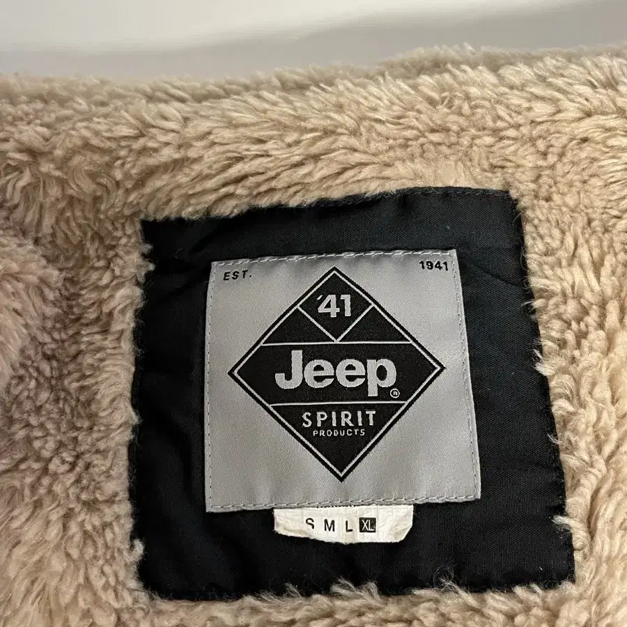 XL) 지프 JEEP 퍼안감 니트 후드집업