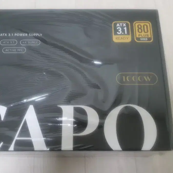 엔클롬 CAPO 1000W 80PLUS골드 풀모듈러 ATX3.1