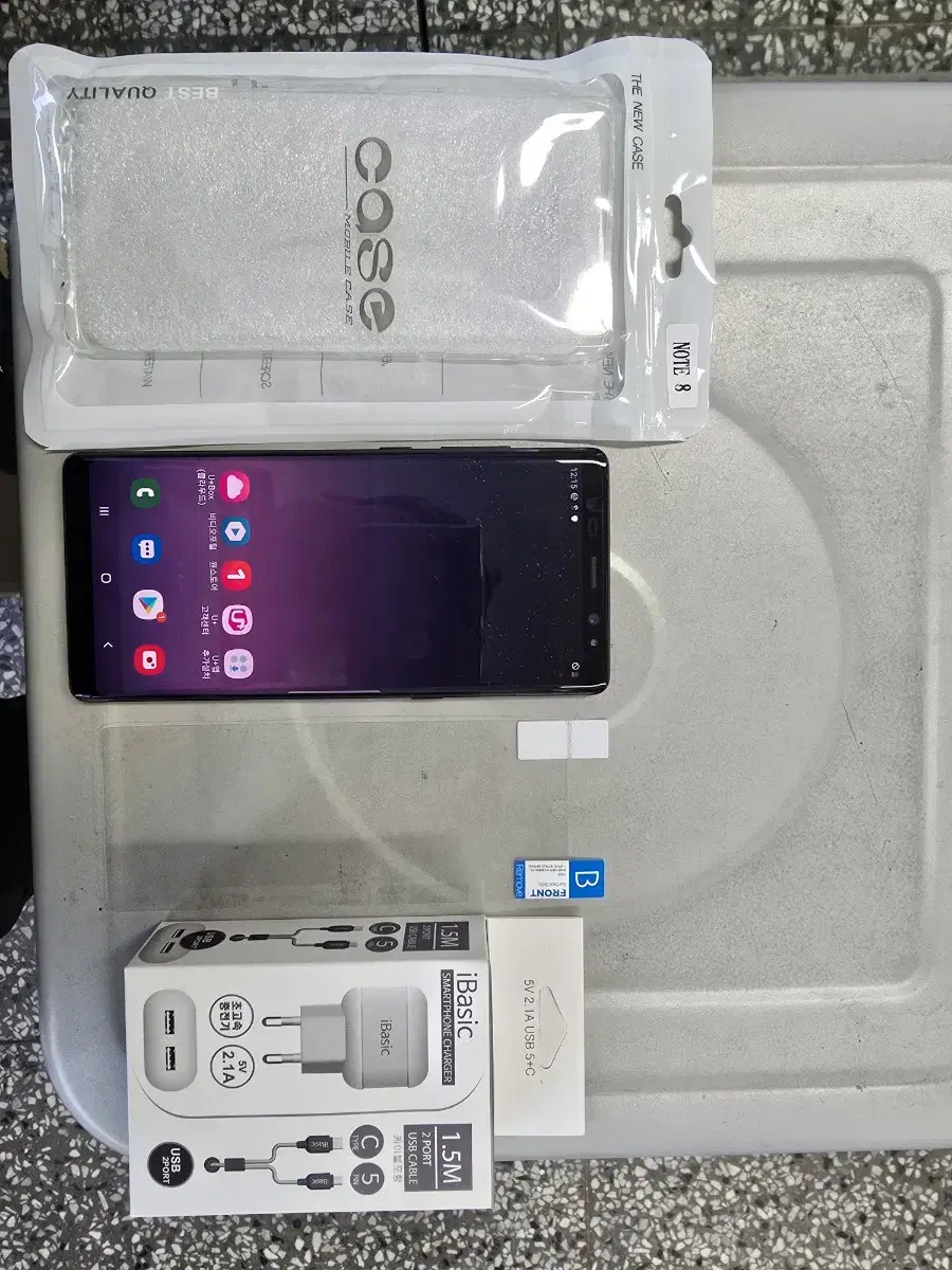 U+ 노트8(N950) 128G 블랙 공기계 팝니다(여수 순천 광양)