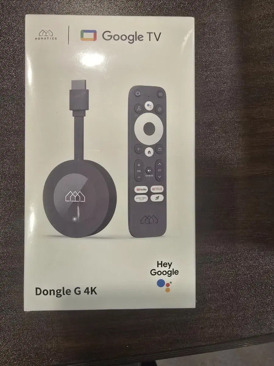 구글TV 4K Dongle 팝니다(미개봉)