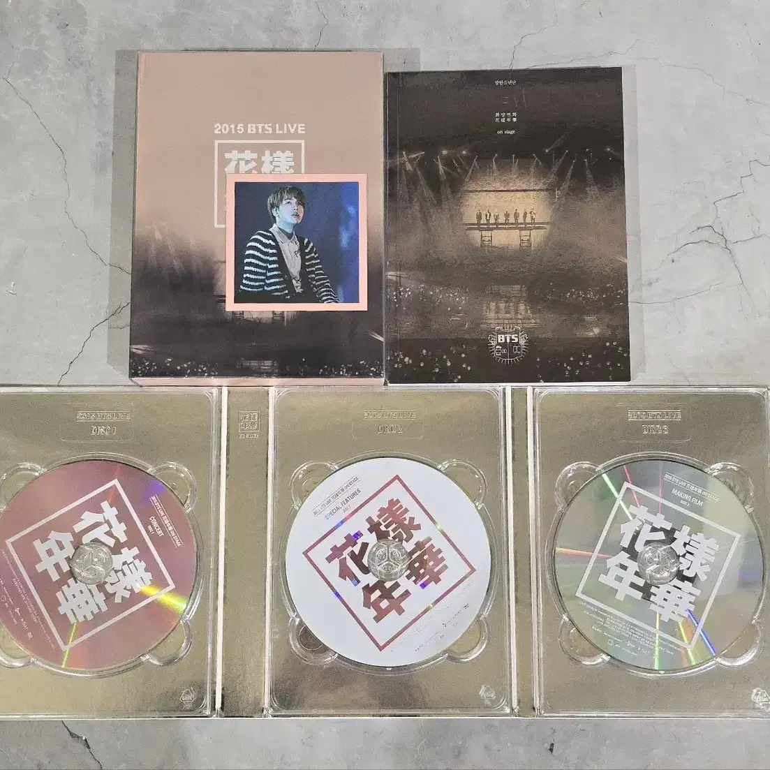 방탄 화양연화 dvd 진 포토카드 BTS HYYH ON STAGE DVD