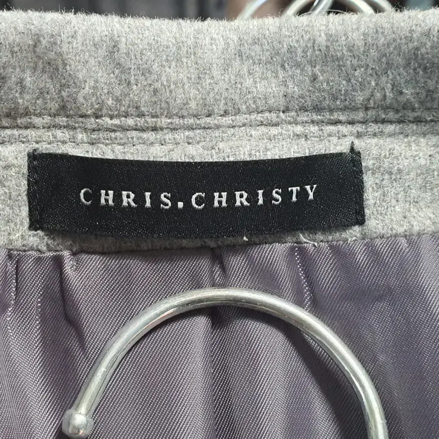 CHRIS CHRISTY 크리스 크리스티 남성 모직 롱코트